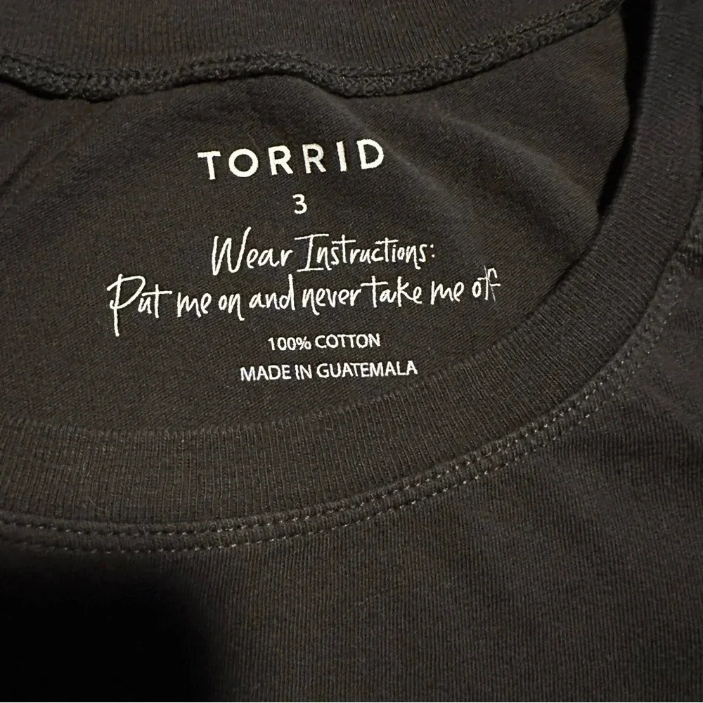 Torrid Squad Goals Black Size 3 Shirt - Taco, Tequila, Avocado, Sombrero - Picture 5 of 5